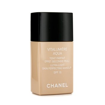 Chanel Vitalumiere Aqua Maquillaje Ultra Ligero Perfeccionante de Piel SPF 15 - # 30 Beige