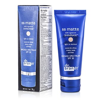 Shinerase BB Matte Espectro Amplio SPF 30 - Light to Medium (Pieles grasas a mixtas)