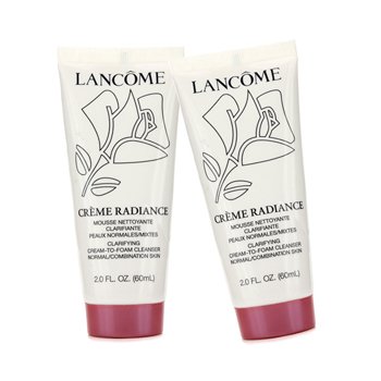 Crema Aclarante a Espuma Limpiadora - Piel Normal/Mixta Dúo Pack (Sin Caja)