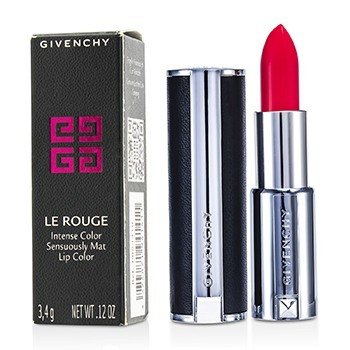 Givenchy Le Rouge Intense Color Sensuously Mat Pintalabios - # 201 Rose Taffetas