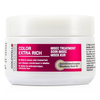 Dual Senses Color Extra Rich Tratamiento 60 Seg (Para Cabello Teñido Grueso a Áspero)