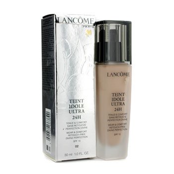 Teint Idole Ultra 24H Wear & Comfort Base de Maquillaje SPF 15 - # 02 Lys Rose (Caja Ligeramente Dañada)
