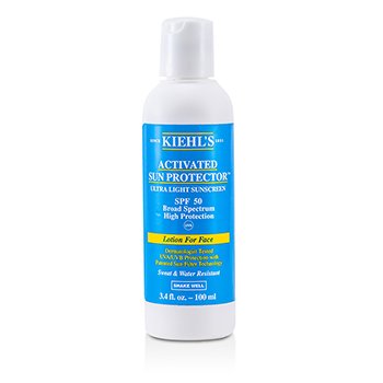 Activated Sun Protector Protector Solar Ultra Ligero SPF 50 (Para el Rostro)