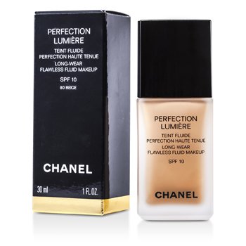 Perfection Lumiere Maquillaje Fluído Perfecto de Larga Duración SPF 10 - # 80 Beige