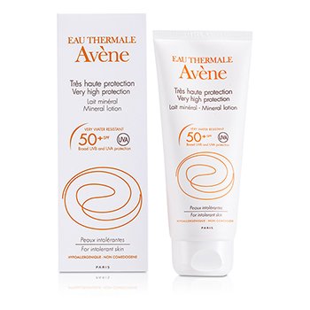 Avene Loción Mineral de Protección Muy Alta SPF 50+ (Para Piel Intolerante)