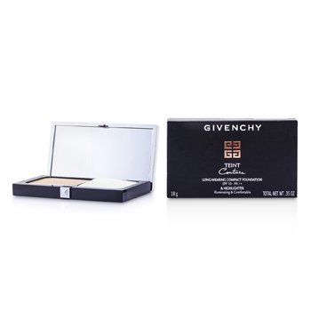 Givenchy Teint Couture Base Compacta e Iluminador de Larga Duración SPF10 - # 4 Elegant Beige