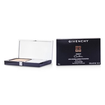 Givenchy Teint Couture Base Compacta e Iluminador de Larga Duración SPF10 - # 5 Elegant Honey