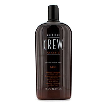 American Crew Men Classic 3-EN-1 Champú, Acondicionador & Jabón Corproral
