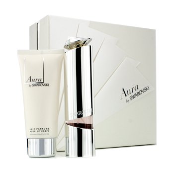 Aura Coffret: Eau De Parfum Spray Recargable 50ml/1.7oz + Loción Corporal Perfumada 100ml/3.5oz