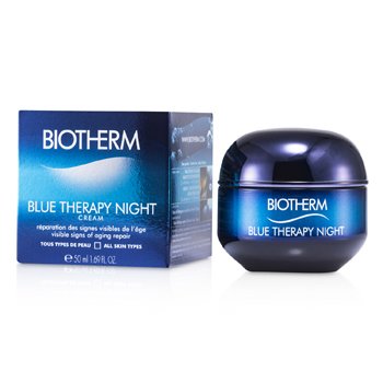 Blue Therapy Crema de Noche (Para Todo Tipo de Piel)