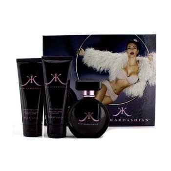 Kim Kardashian Coffret: Eau De Parfum Spray 50ml/1.7oz + Loción Corporal 100ml/3.4oz + Jabón Corporal 100ml/3.4oz