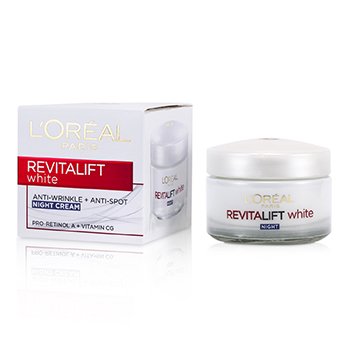 Revitalift White Crema de Noche Anti Arrugas + Anti Manchas