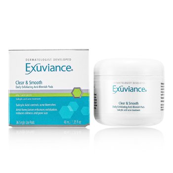 Clear & Smooth Almohadillas Exfoliantes Diarias Anti Manchas (Para Piel Grasa/Propensa a Acné)