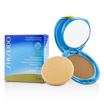 Shiseido Base Compacta Protectora UV SPF 30 (Estuche+Repuesto) - # Dark Beige