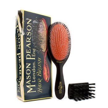 Nylon - Cepillo de Cabello de Nailon Universal Tamaño Mediano (Rubí Oscuro, Caja Ligeramente Dañada)