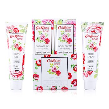 Set de Baño Rose: Gel de Ducha 75ml + Crema Corporal 75ml