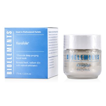 Bioelements Kerafole - 10-Minute Deep Purging Mascarilla Facial - Para Todo Tipo de Piel, Excepto Sensible