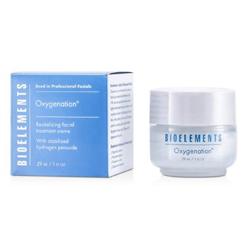 Bioelements Oxygenation - Crema Tratamiento Facial Revitalizante - Para Tipo de Piel Muy Secos, Secos, Mixtos, Grasos