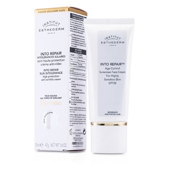 Into Repair Crema Protectora Solar Facial Para Intolerancia al Sol