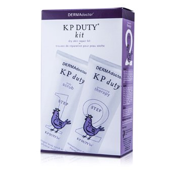Kit KP Duty Reparación de Piel Seca: Exfoliante Corporal 120ml + Terapia Hidratante 120ml