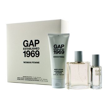 Established 1969 Woman Coffret: Eau De Toilette Spray 50ml/1.7oz + Spray de Viaje 15ml/0.5oz + Loción Corporal 100ml/3.4oz