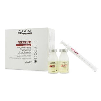 Professionnel Expert Serie - Fiberceutic Suero Llenador de Cabello (Para Cabello Muy Dañado, Caja Ligeramente Dañada)