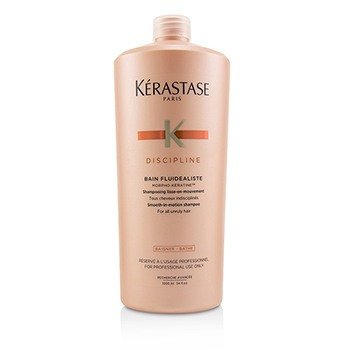 Kerastase Discipline Bain Fluidealiste Smooth-In-Motion Champú (Para Todo Cabello Rebelde)