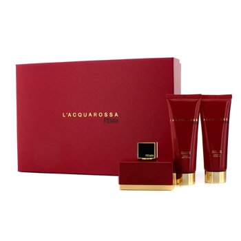 L'Acquarossa Coffret: Eau De Parfum Spray 50ml/1.7oz + Body Cream 75ml/2.5oz + Shower Gel 75ml/2.5oz