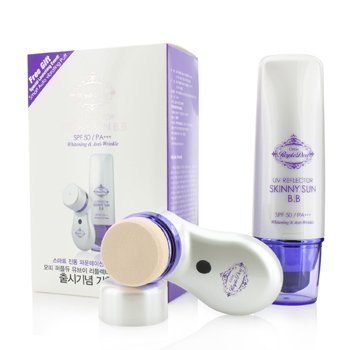 Purple Dew UV Reflector Skinny Sun BB SPF50 (con Almohadilla Auto Vibradora Inteligente)
