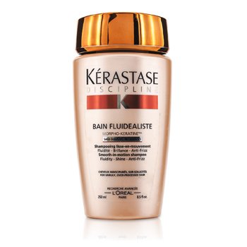 Discipline Bain Fluidealiste Smooth-In-Motion Champú Libre de  Sulfatos (Para Cabello Difícil de Manejar, Muy Tratado)