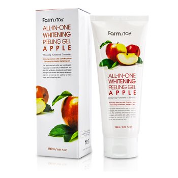 Gel Peeling Blanqueador Todo en Uno - Manzana