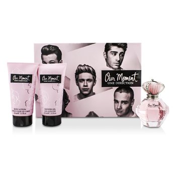 Our Moment Coffret: Eau De Parfum Spray 100ml/3.4oz + Loción Corporal 150ml/5.1oz + Gel de Ducha 150ml/5.1oz