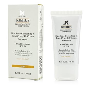 BB Cream Correctora y Embellecedora del Tono de Piel SPF 50 - # Light