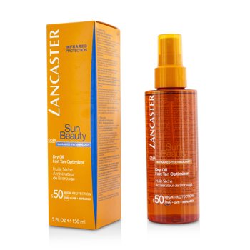 Optimizador de bronceado rápido con aceite seco Sun Beauty SPF 50