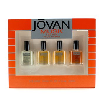Musk Cologne Coffret: Musk, White Musk, Sex Appeal, Ginseng N.R.G