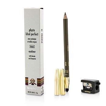 Sisley Phyto Khol Delineador de Ojos Perfecto (Con Mezclador y Sacapuntas) - # Khaki