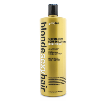 Acondicionador Rubio Bombshell sin sulfato para cabello rubio sexy (preservación diaria del color)