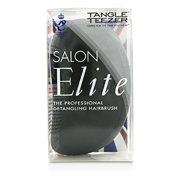 Salon Elite Cepillo Desenredante Profesional - Midnight Black (Para Cabello Húmedo & Seco)