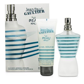 Le Beau Male Coffret: Eau De Toilette Spray 75ml/2.5oz + Shower Gel 75ml/2.5oz