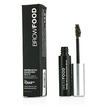 BrowFood Tinted Brow Enhancing Gelfix - # Castaño