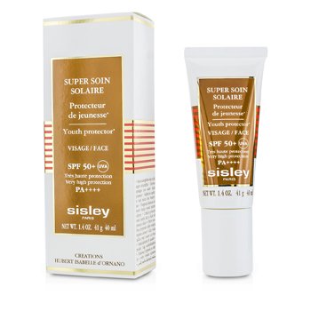 Protector de juventud Super Soin Solaire para rostro SPF 50+