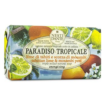 Nesti Dante Paradiso Tropicale Triple Milled Natural Soap - Tahitian Lime & Mosambi Peel