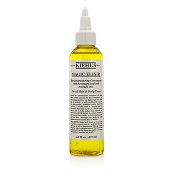 Magic Elixir Concentrado Reconstructor de Cabello Con Hoja de Romero y Aguacate (Para Todo Tipo de Cabello y Cuero Cabelludo)