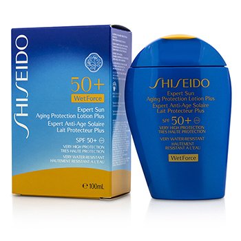 Shiseido Expert Sun Aging Protection Lotion Plus WetForce For Face & Body SPF 50+