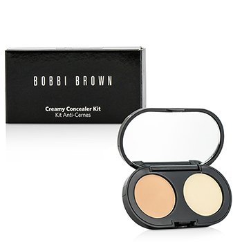 Bobbi Brown New Creamy Concealer Kit - Cool Sand Creamy Concealer + Pale Yellow Sheer Finish Pressed Powder