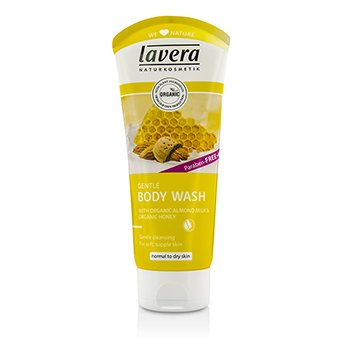 Limpiador Corporal Suave Miel y Leche de Almendra Orgánica