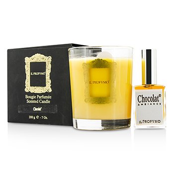 Scented Candle - Chocolat (with Room Frangrance Spray 15ml/0.5oz)