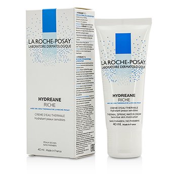 La Roche Posay Hydreane Thermal Spring Water Cream Sensitive Skin Moisturizer - Rich