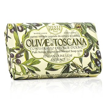 Jabón Natural con Extracto de Hoja de Oliva Italiana - Olivae Di Toscana