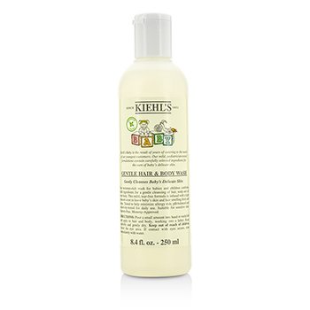 Gel de baño suave para el cuerpo y el cabello para bebés